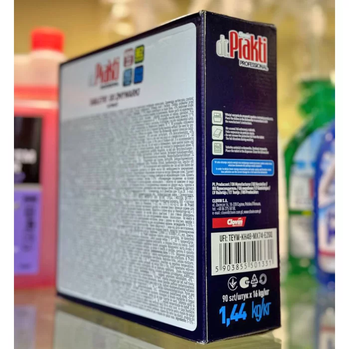 Таблетки для посудомоечных машин Dr. Prakti Professional 16 г х 90 шт